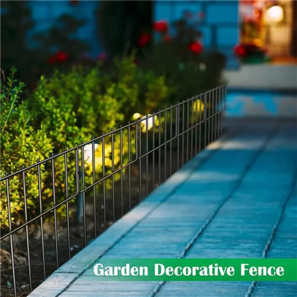 19 Pack Animal Barrier Fence, 17 in(H) X 20 Ft(L) Decorative Garden Fencing